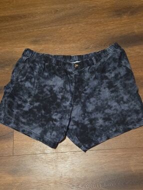 George Black Tie-Dye Shorts 2X (44/46)